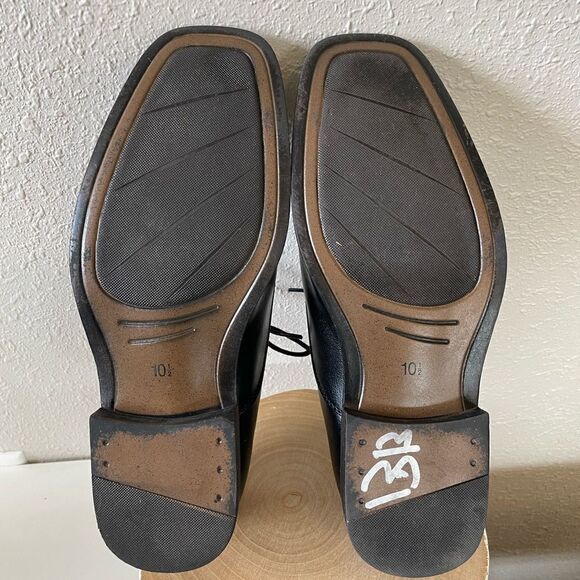 Apt. 9 Black Dress Shoes Size 10.5 EUC - Picture 6 of 8
